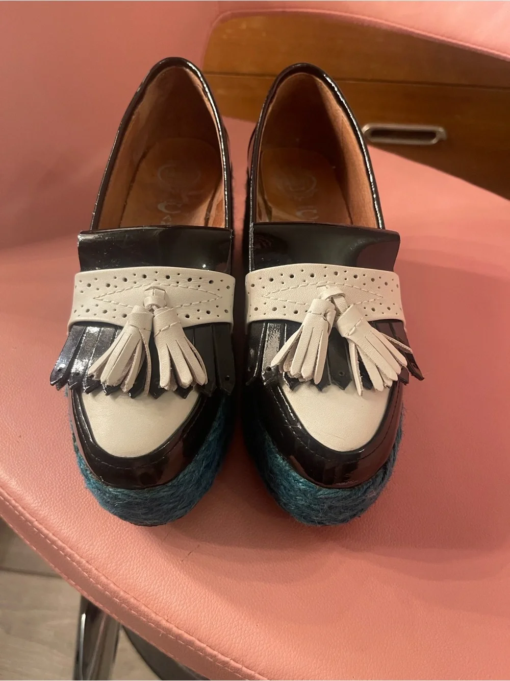 Campbell Jeffrey Campbell Termino platform espadrille loafer Size 7
